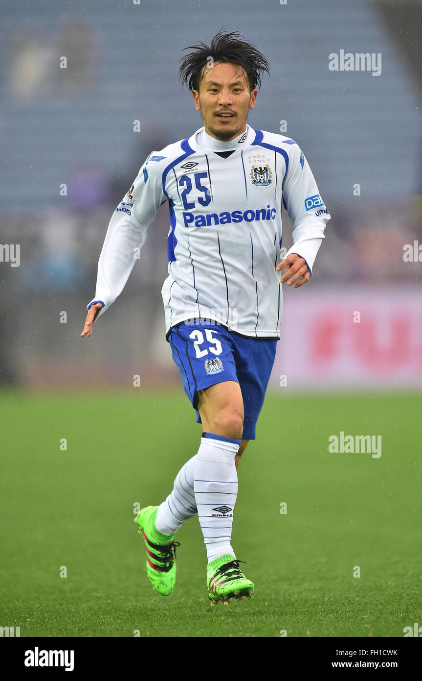 Kanagawa Japan th Feb 16 Jungo Fujimoto Gamba Football Soccer Fuji Xerox Super Cup 16 Match