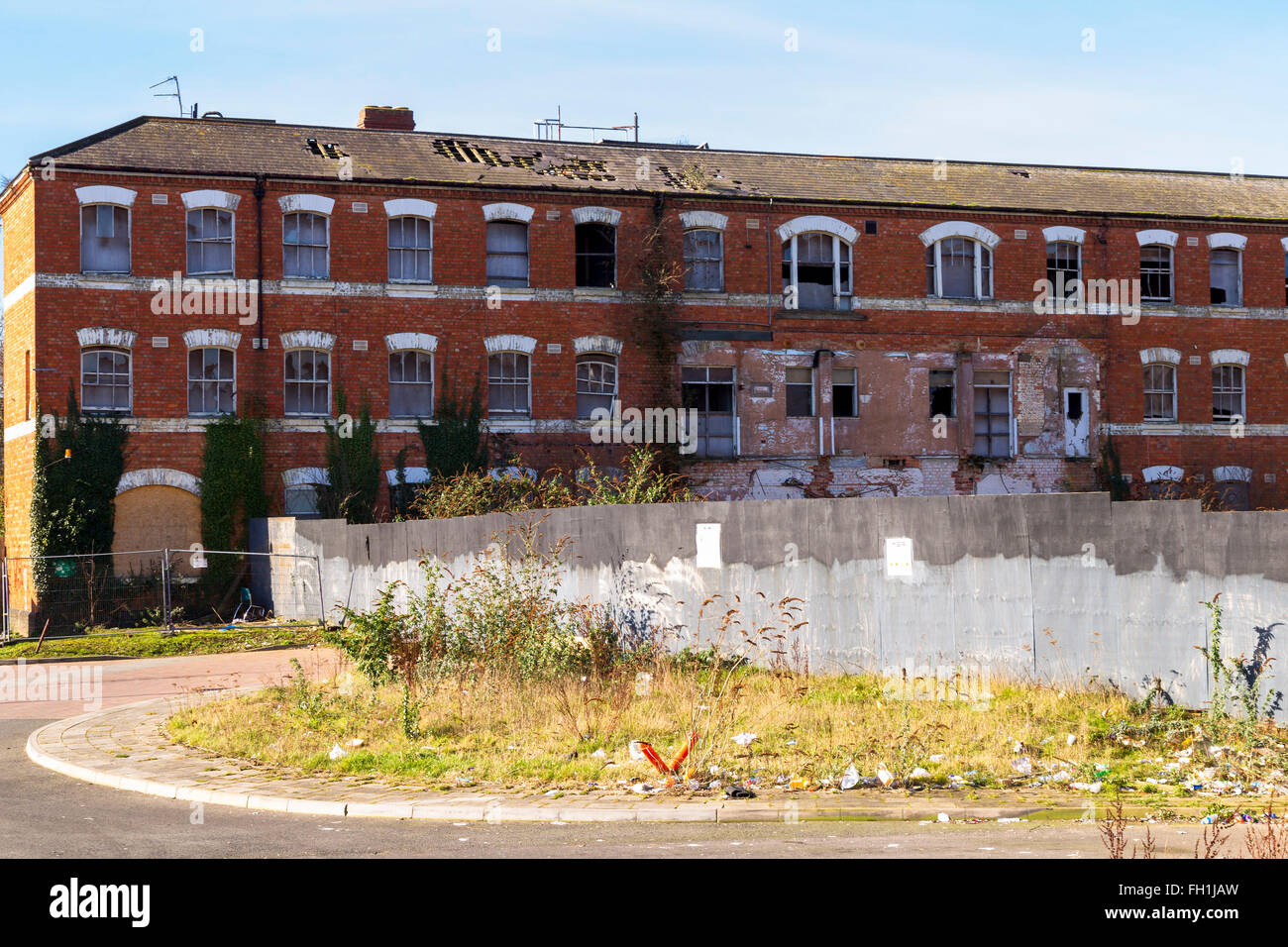 The Derelict Victorian St Edmund's Hospital, Wellingborough Road, Northampton Stock Photo Alamy