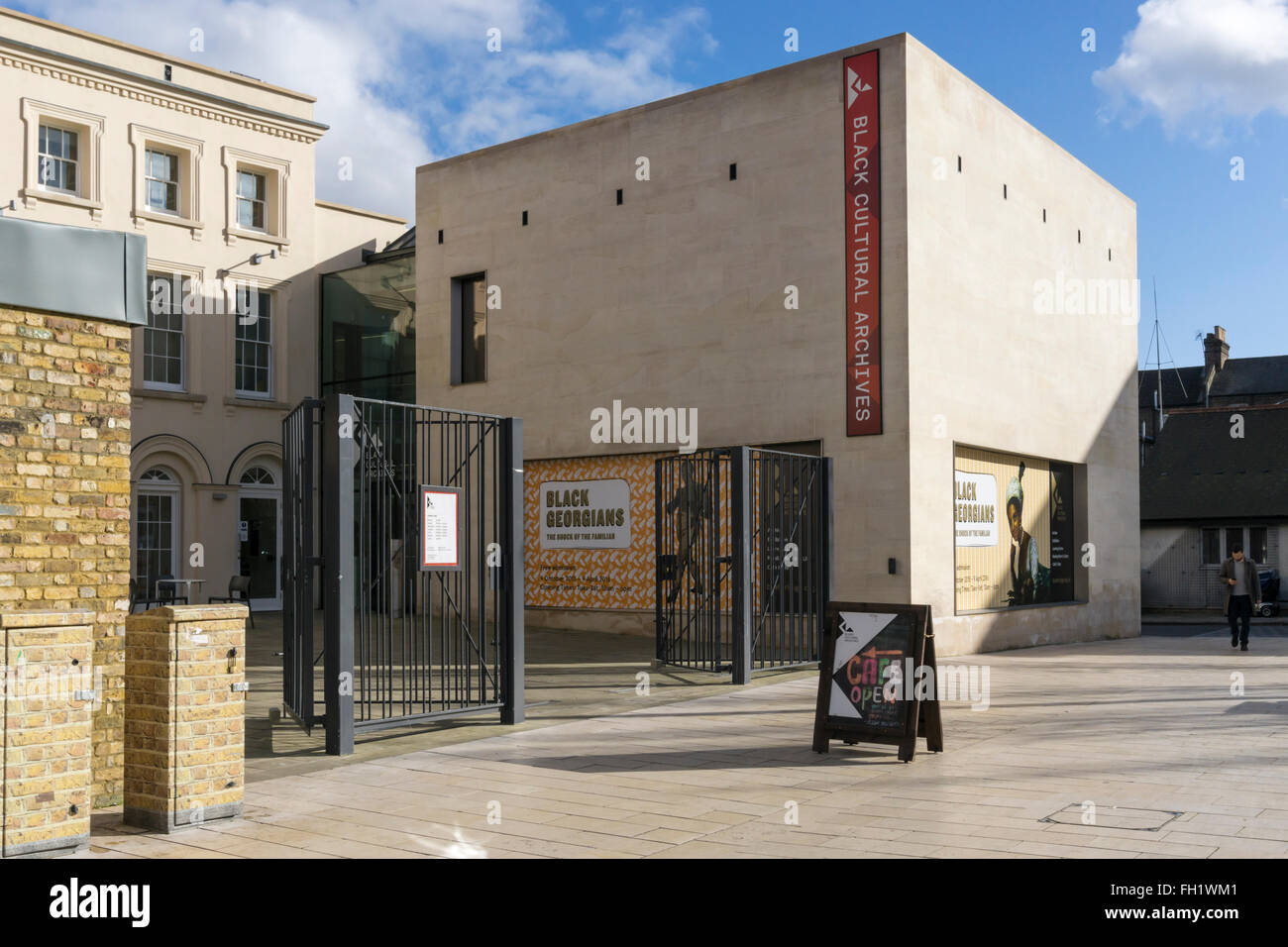 The Black Cultural Archives on Windrush Square, Brixton. Stock Photo