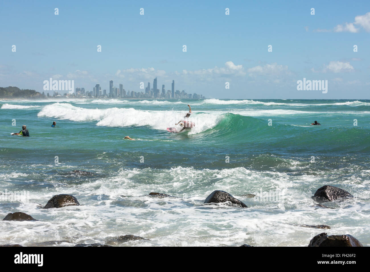 Burleigh Heads Surf High Resolution Stock Photography and Images Alamy