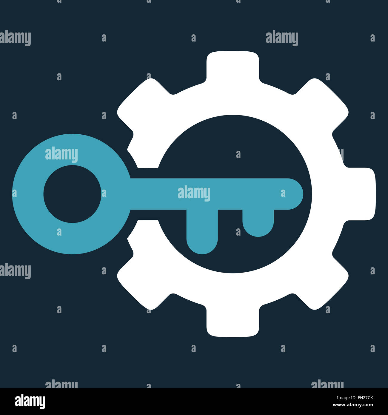 Key Options Icon Stock Photo - Alamy