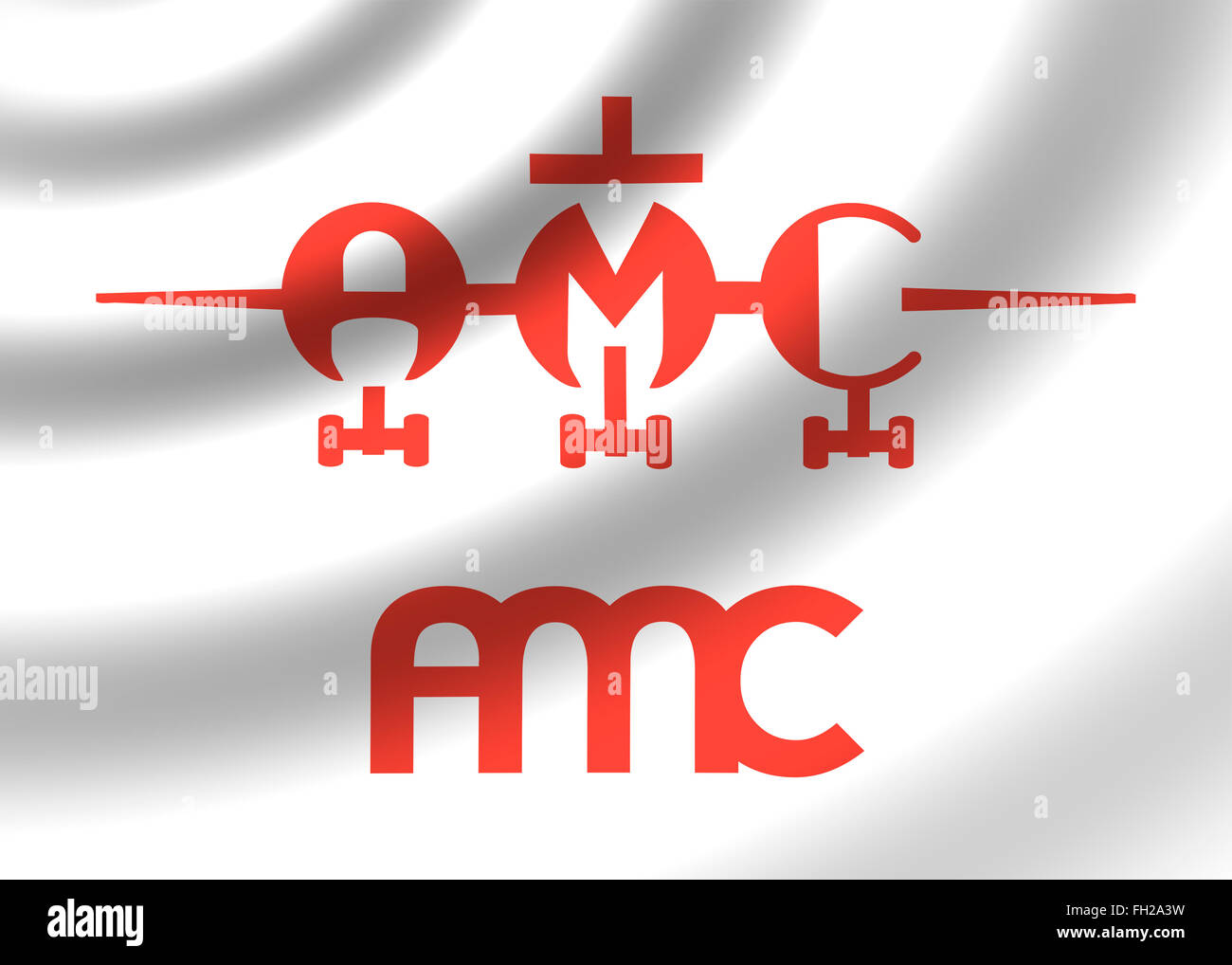 AMC Airlines logo icon flag emblem Stock Photo