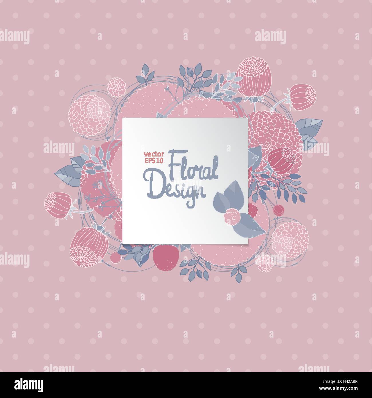Vintage floral frame Stock Vector Image & Art - Alamy