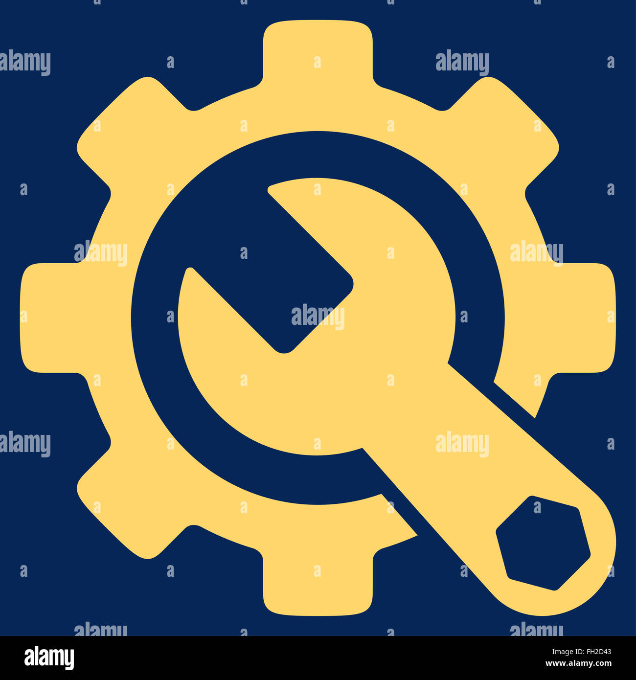Service Tools Icon Stock Photo Alamy