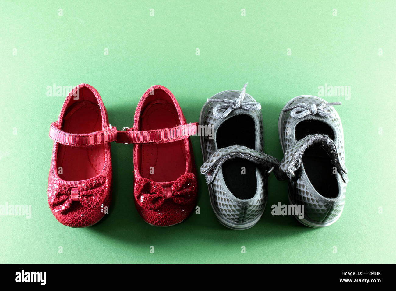 Two pairs of baby shoes hires stock photography and images Alamy