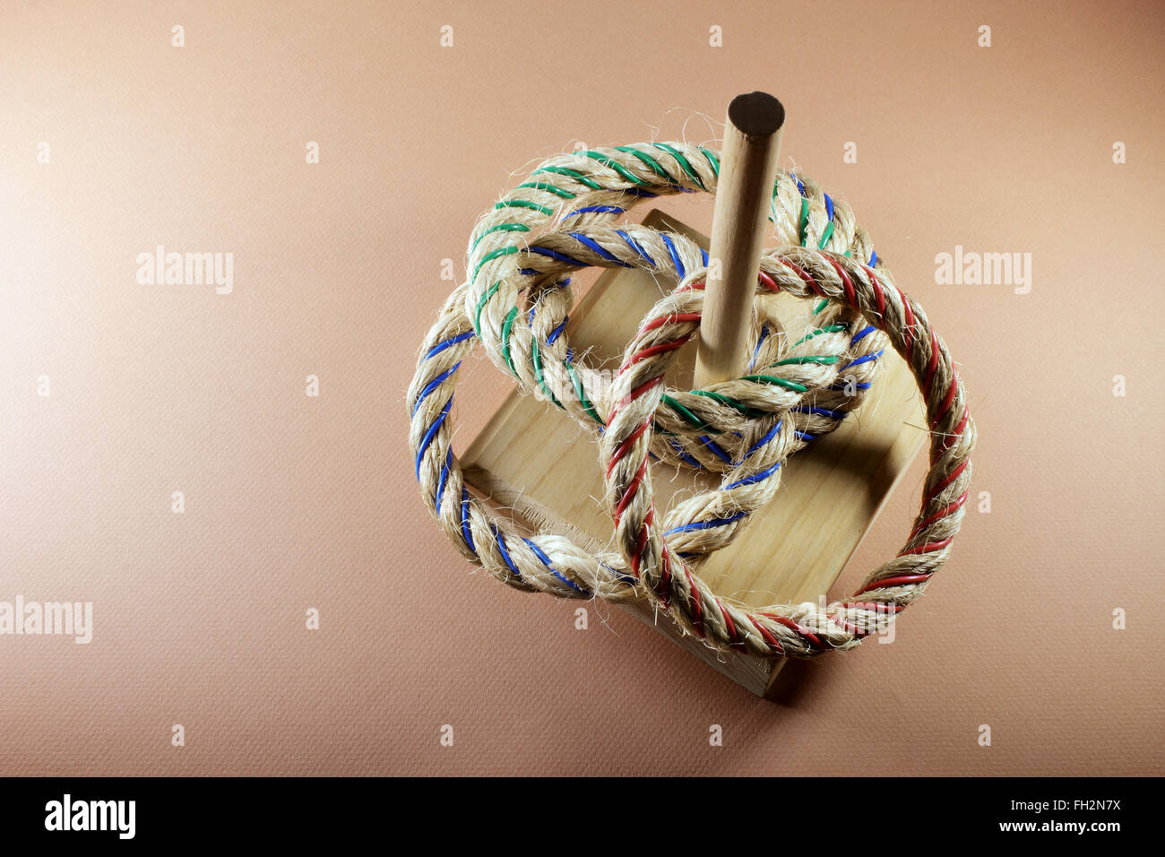 Ring Toss Game Stock Photo Alamy