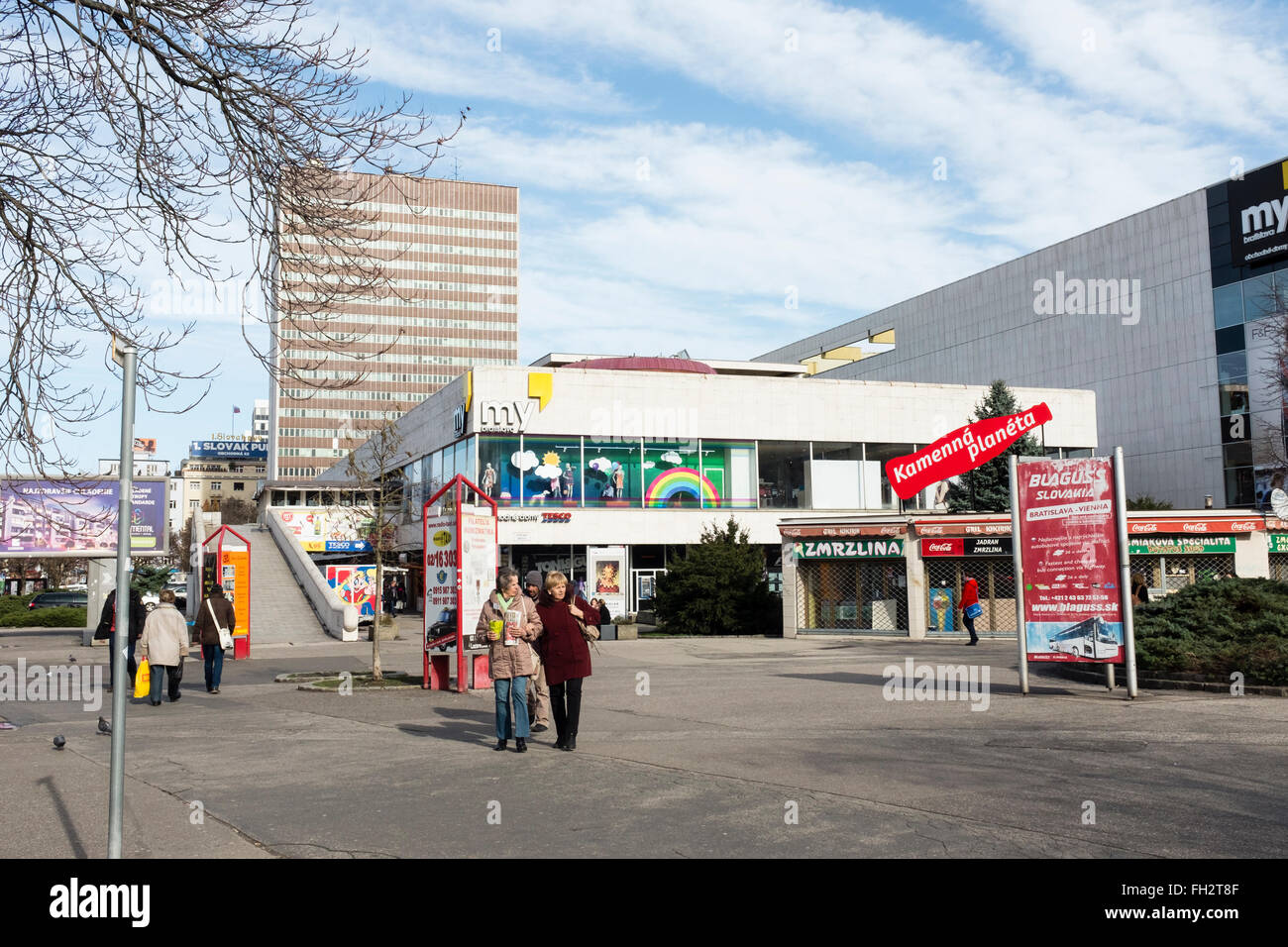 Bratislava, Kamenne namestie in sunny day Stock Photo - Alamy