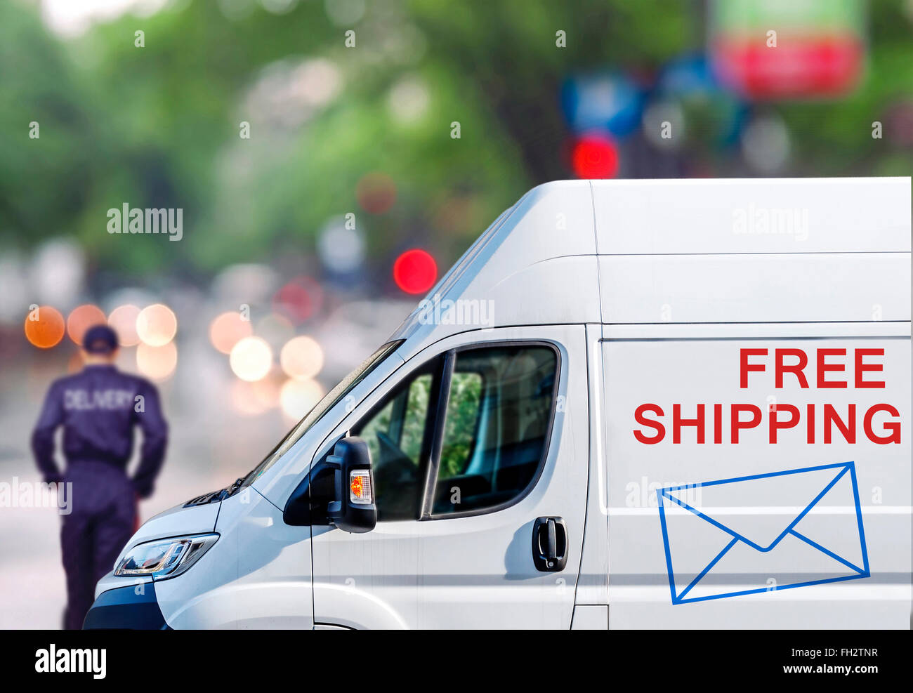 Free shipping Van Stock Photo Alamy