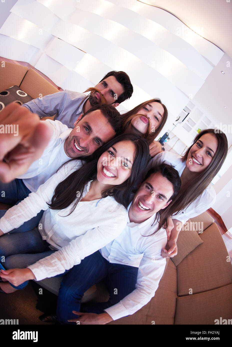 Adult multiracial group hi-res stock photography and images - Alamy