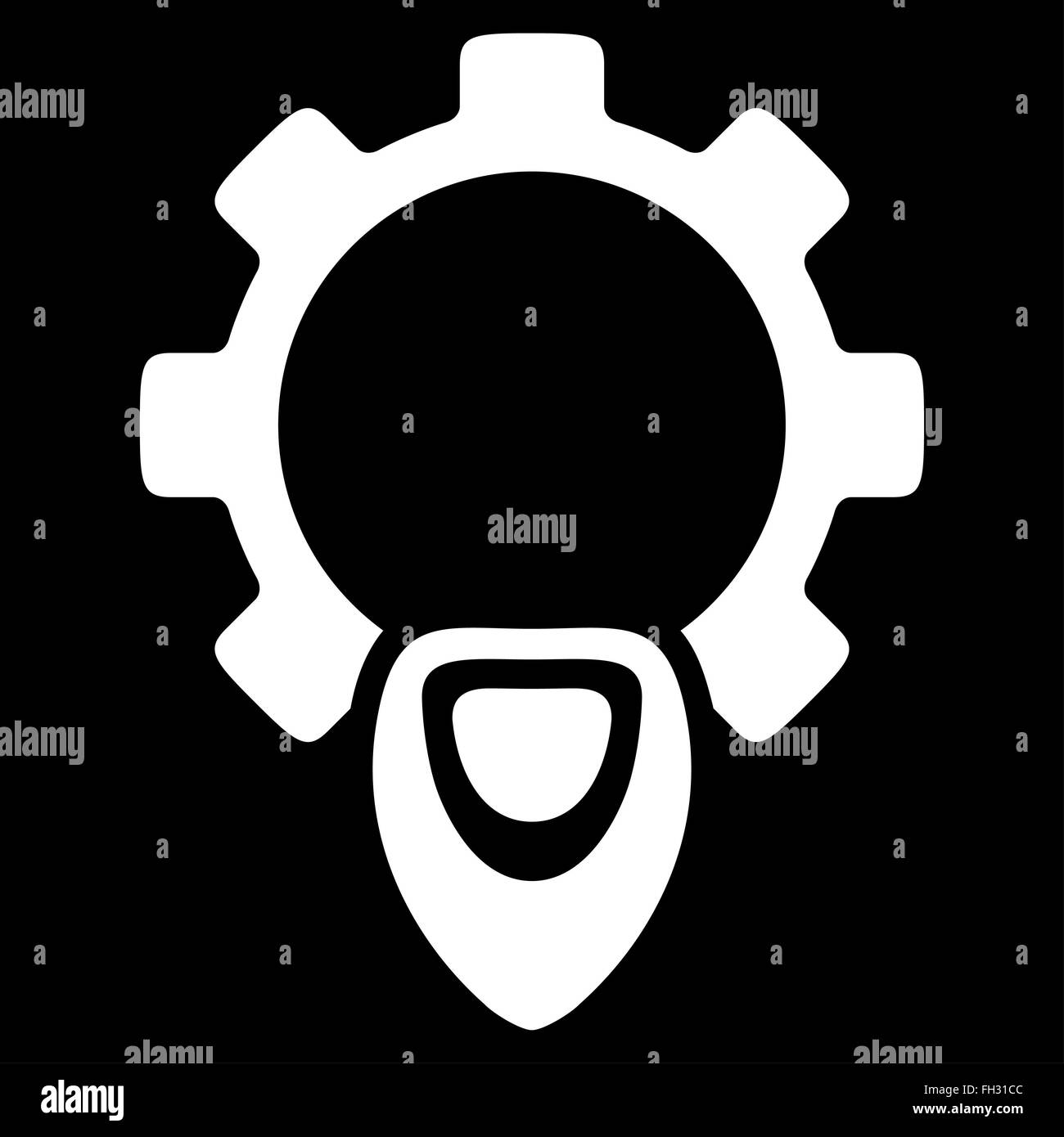 Startup development flat vector Black and White Stock Photos & Images ...