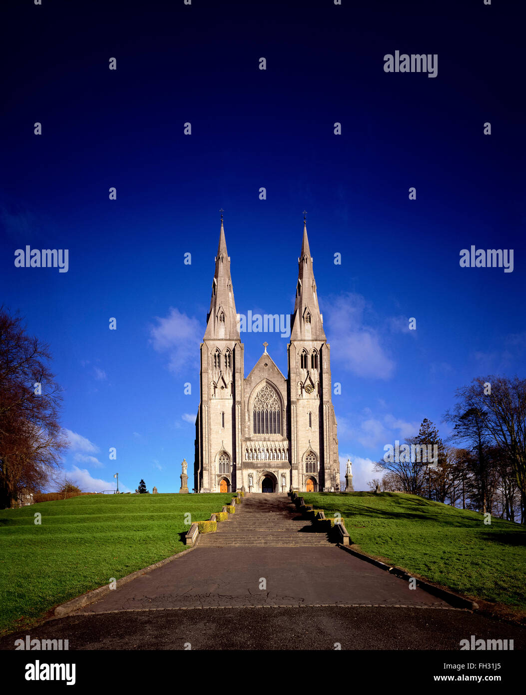 St Patricks RC cathedral Armagh Northern Ireland Stock Photo