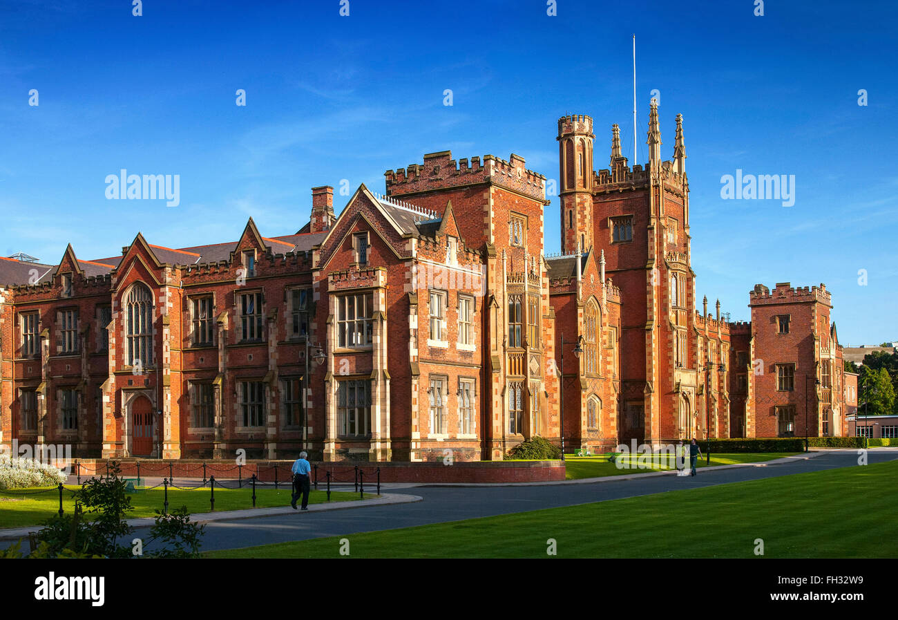 Queens University, Belfast, Northern Ireland, Stock Photo