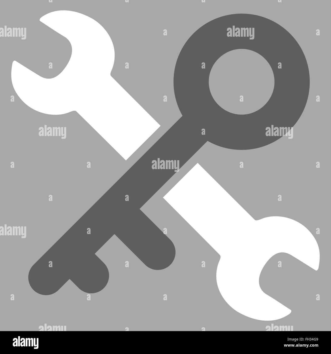 Key Tools Icon Stock Photo - Alamy