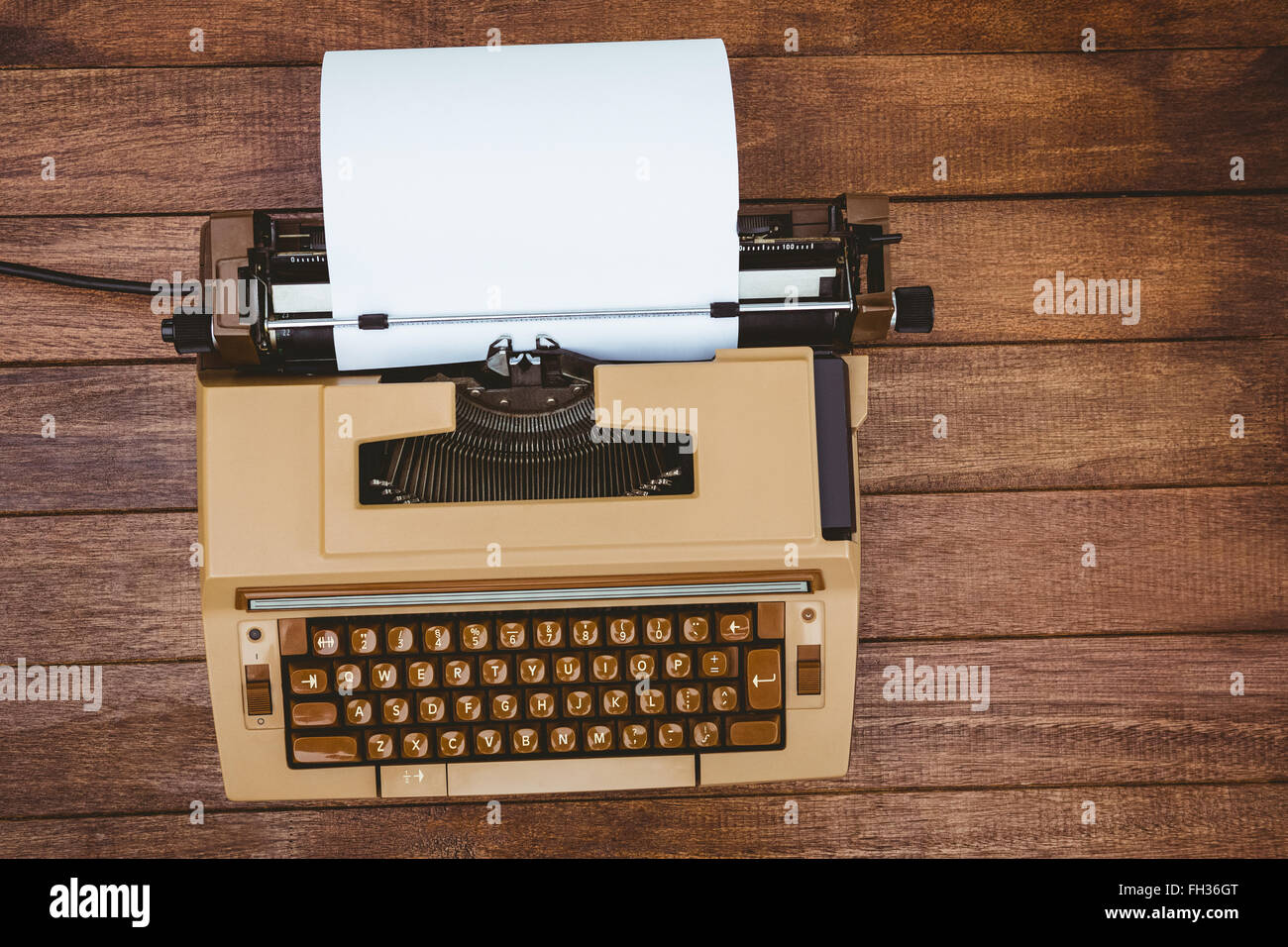 View of an old typewriter Stock Photo - Alamy