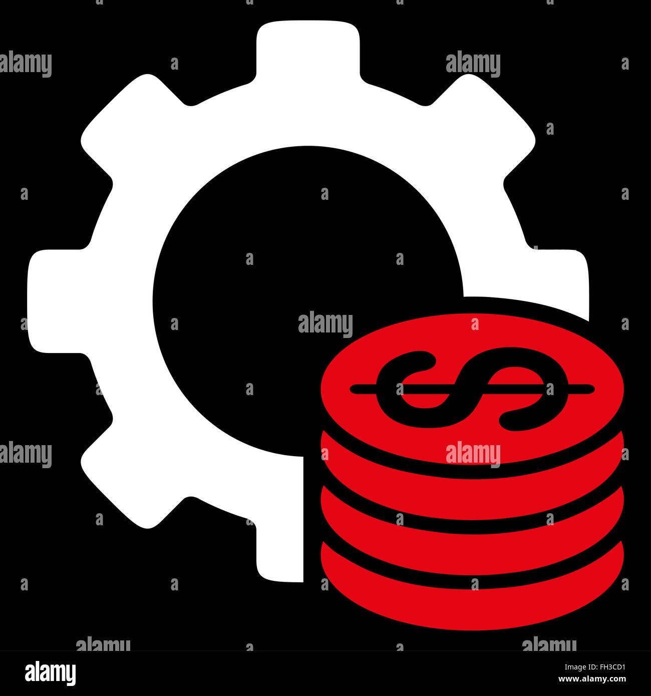Development Cost Icon Stock Photo - Alamy