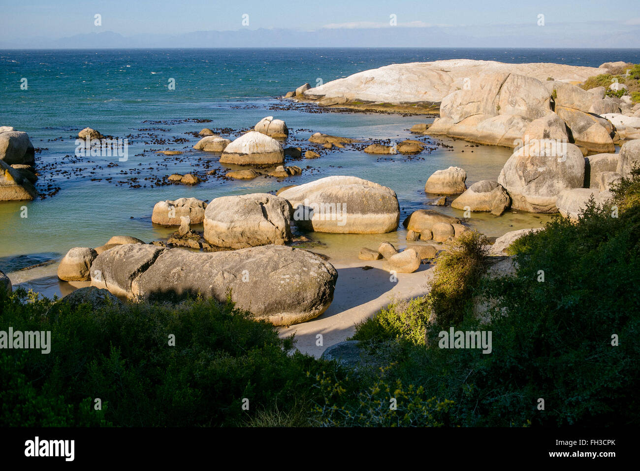 Boulders Beach in South Africa Stock Photo