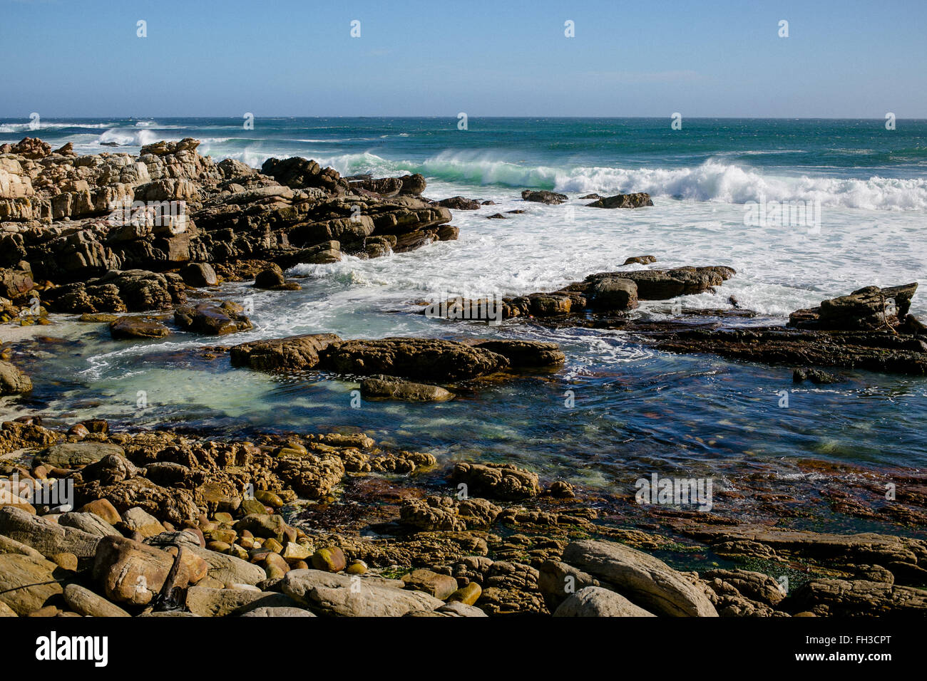 Cape Point coastline South Africa Stock Photo