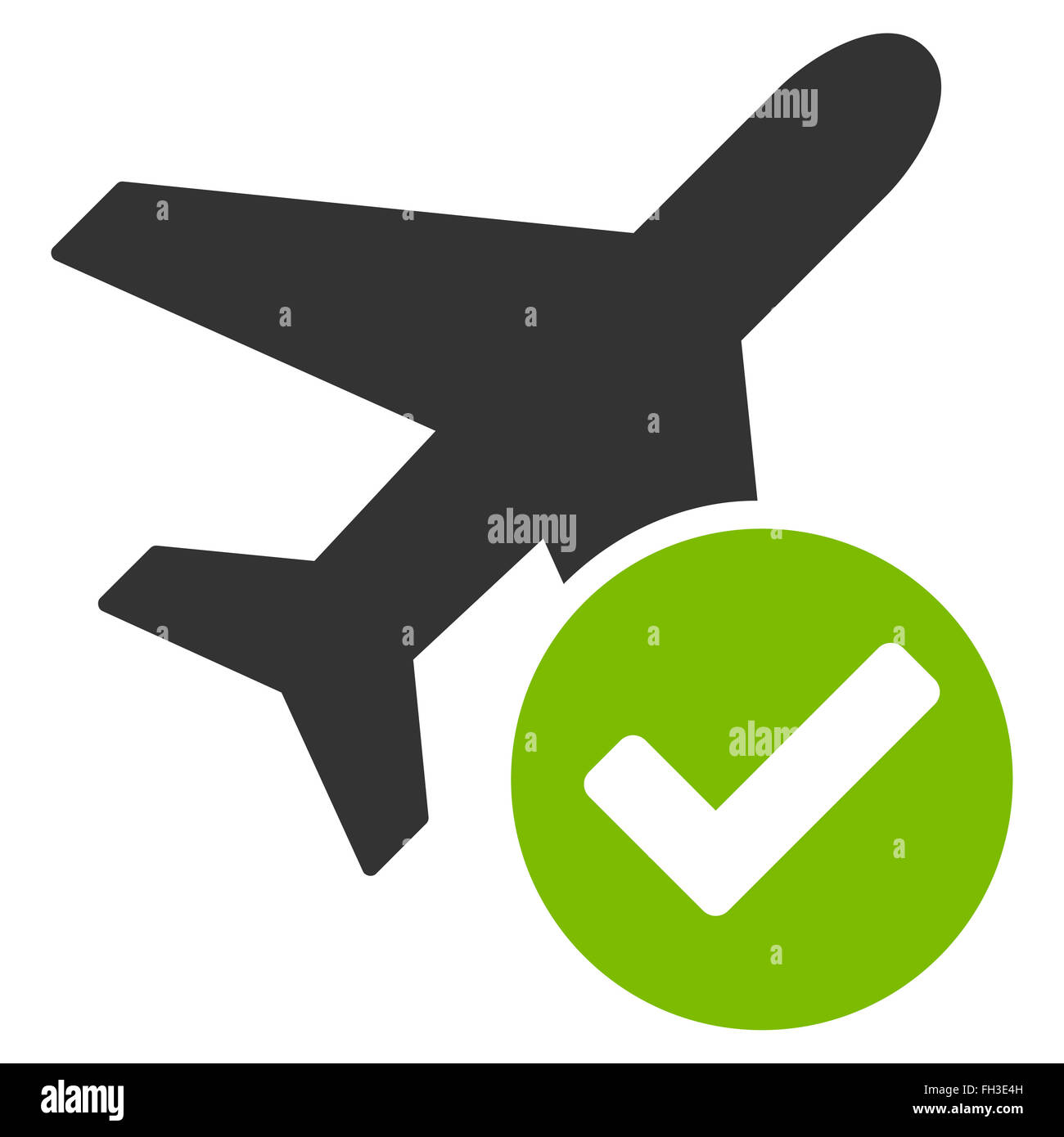 Aircraft Ok Icon Stock Photo Alamy