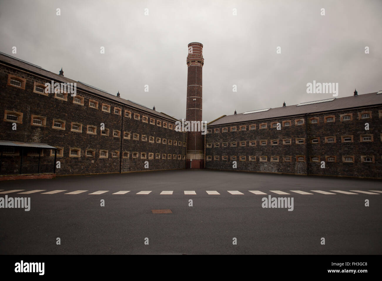 Belfast, UK. 21st February 2016. Crumlin Road Gaol B and C Wing Stock