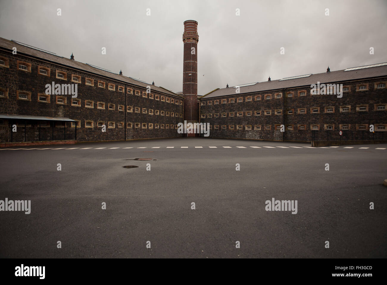 Belfast, UK. 21st February 2016. Crumlin Road Gaol B and C Wing Stock
