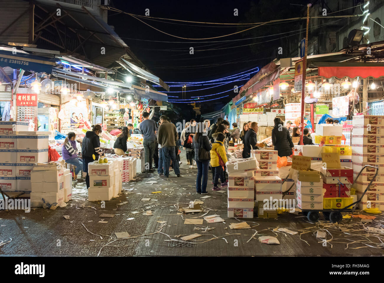 Old hong kong market hi-res stock photography and images - Alamy