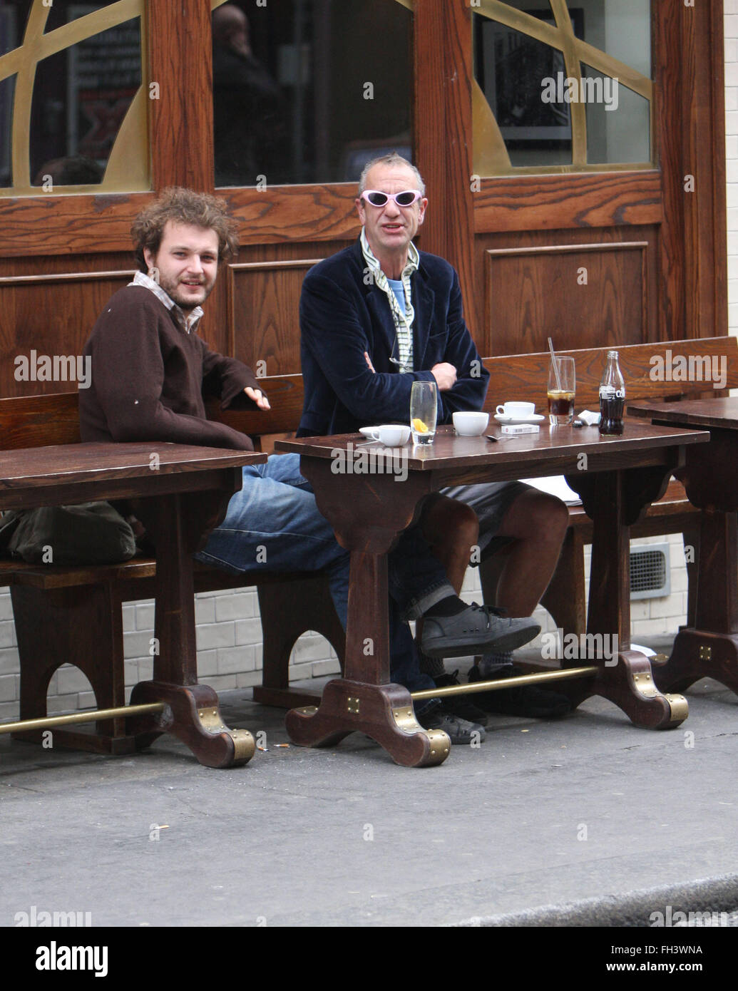 Arthur Smith in Soho (credit image © Jack Ludlam) Stock Photo