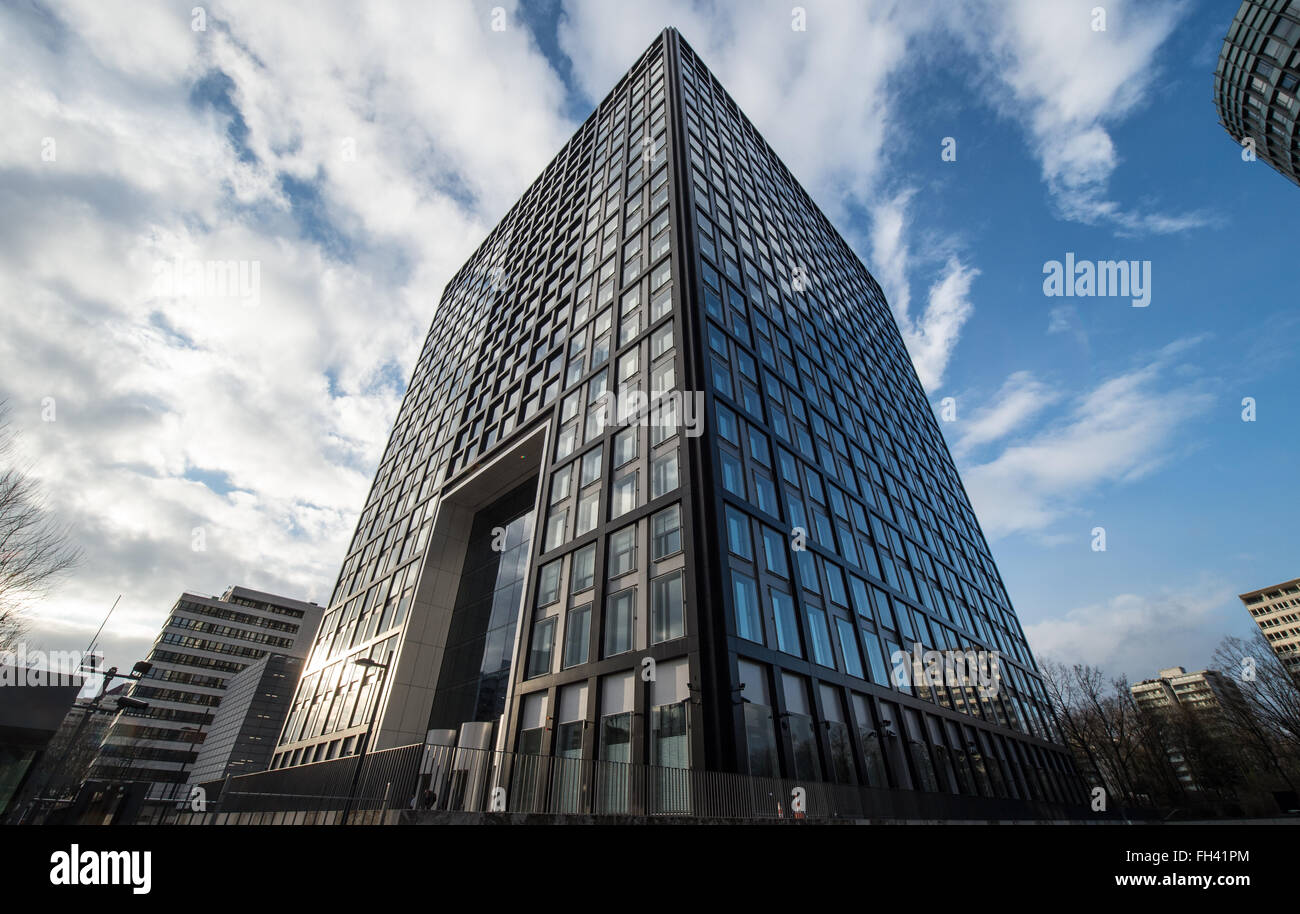 Eschborn, Germany. 23rd Feb, 2016. The headquarters of Deutsche Boerse
