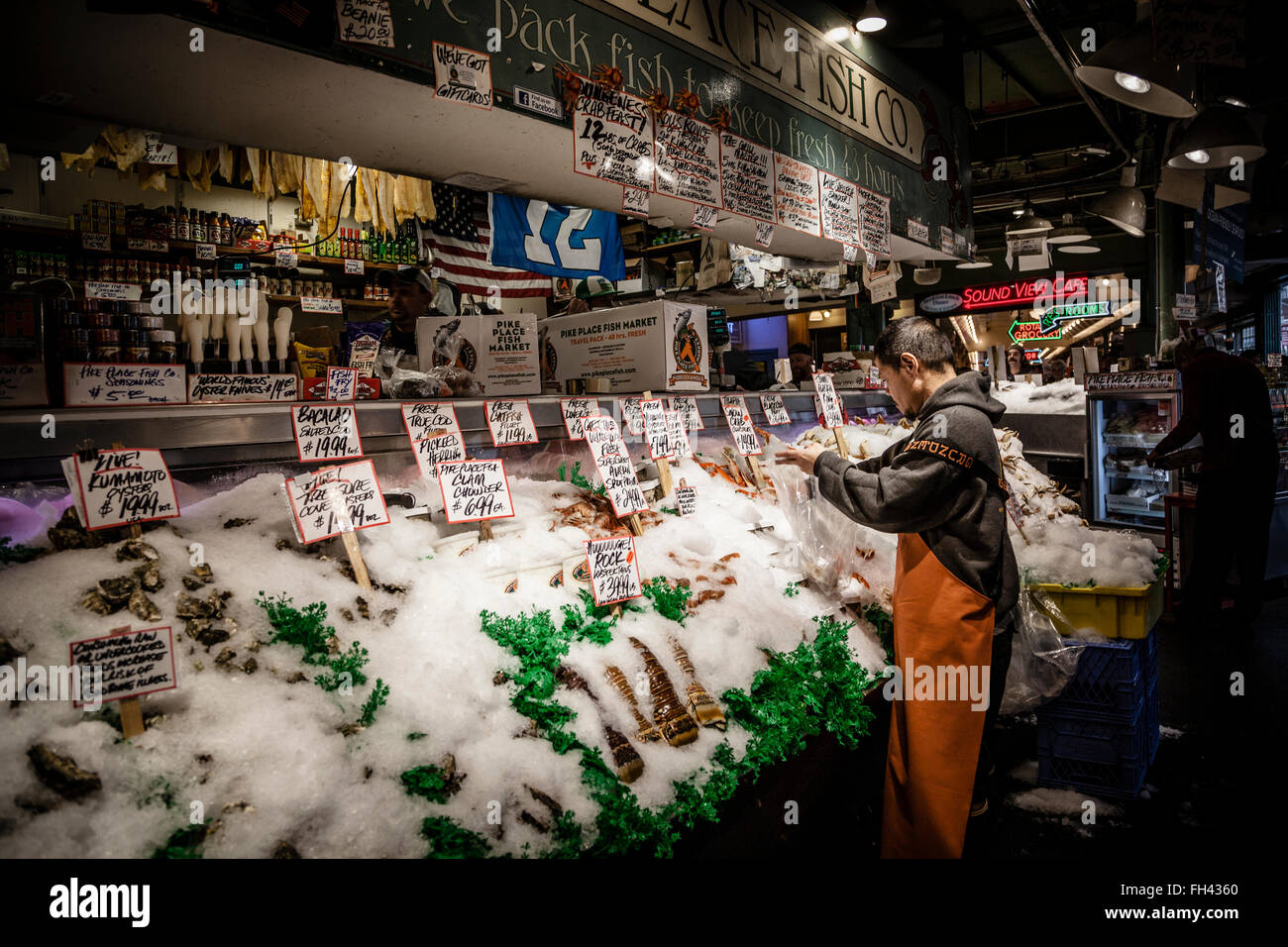 Seattle's Pike Place Market, Washington State Stock Photo Alamy