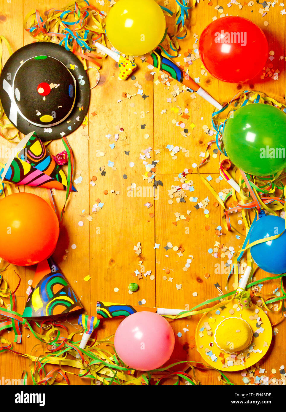 Happy party background Stock Photo