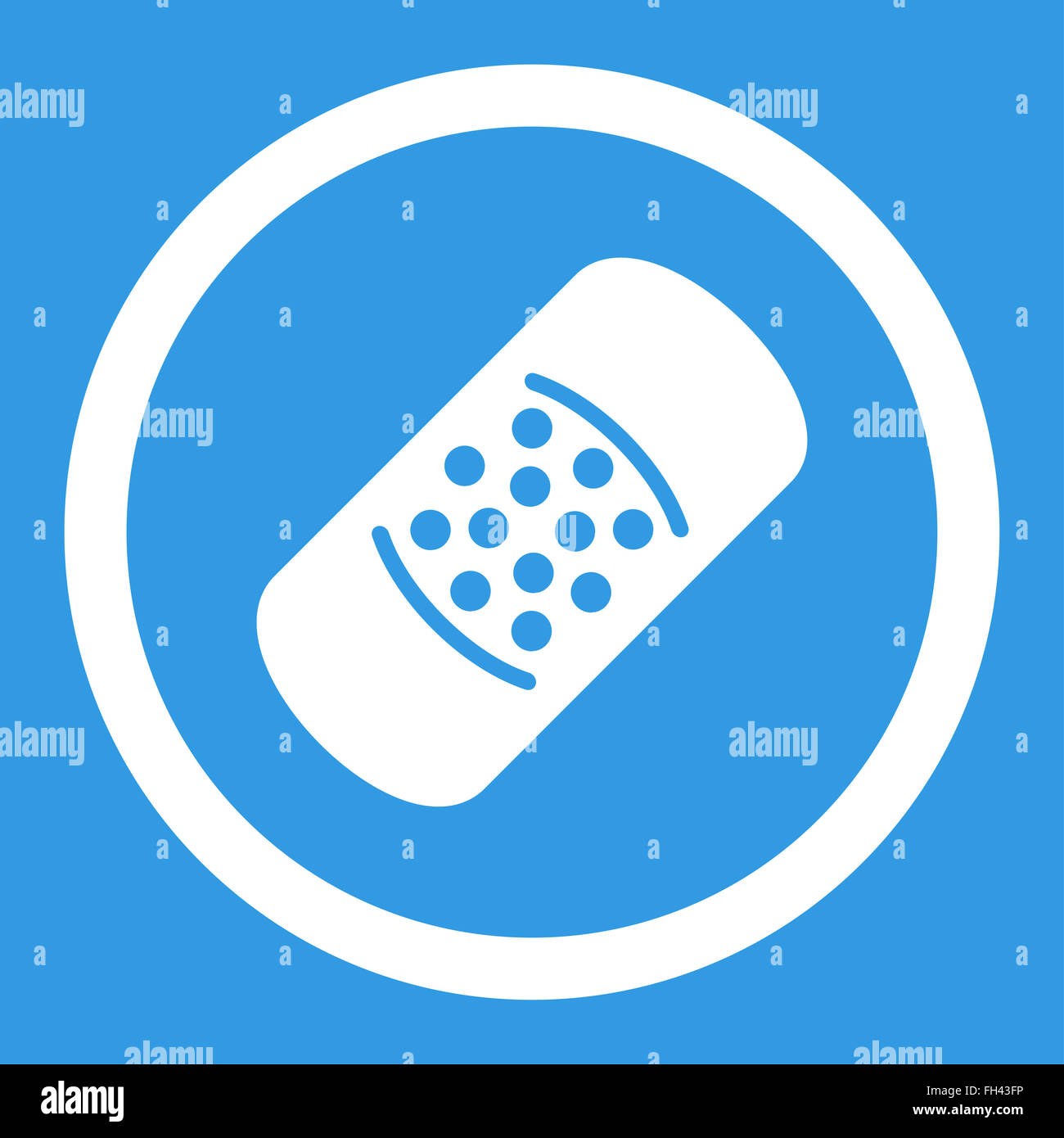 Patch Rounded Vector Icon Stock Photo - Alamy