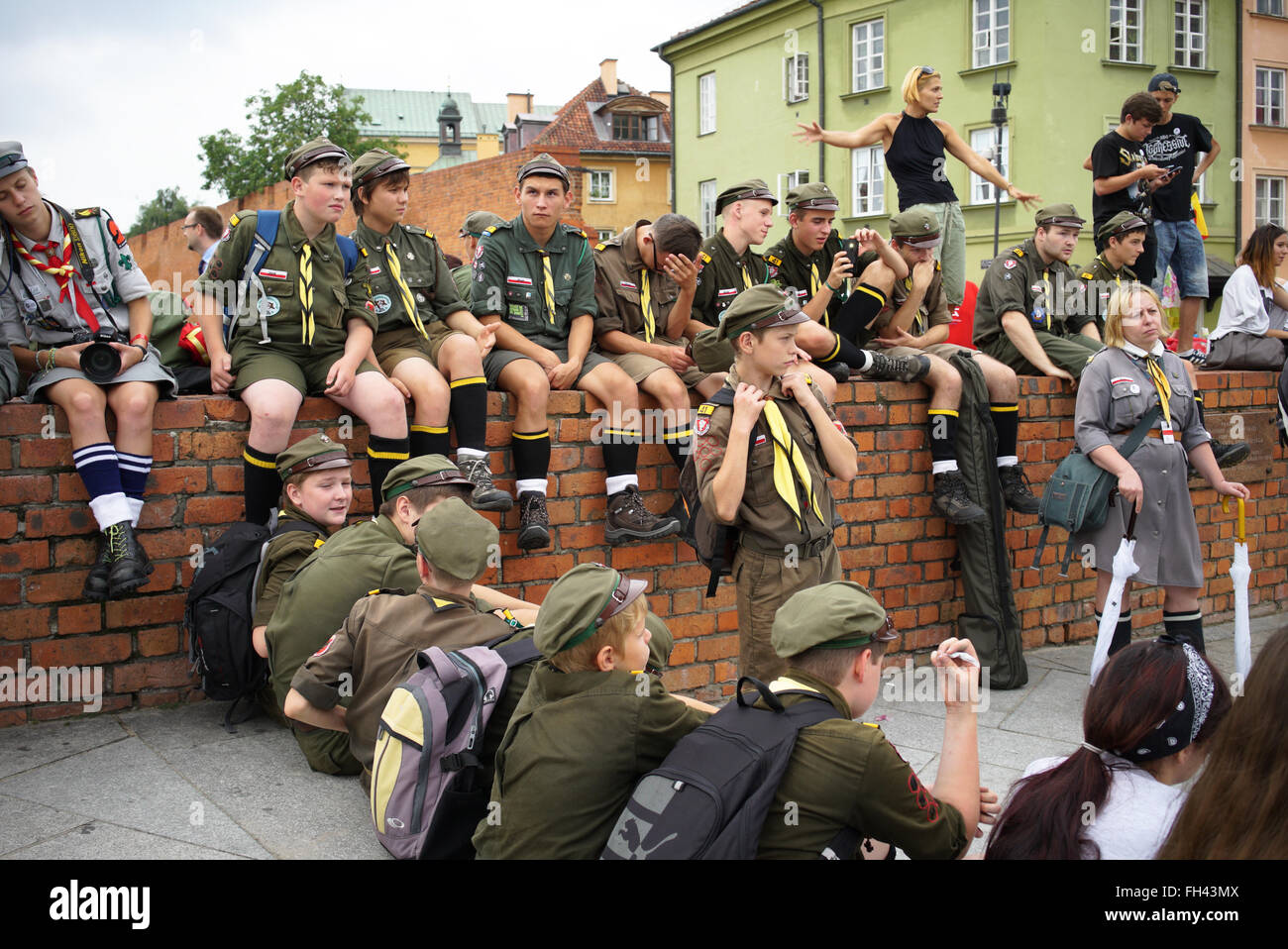 Polish scouts hires stock photography and images Alamy