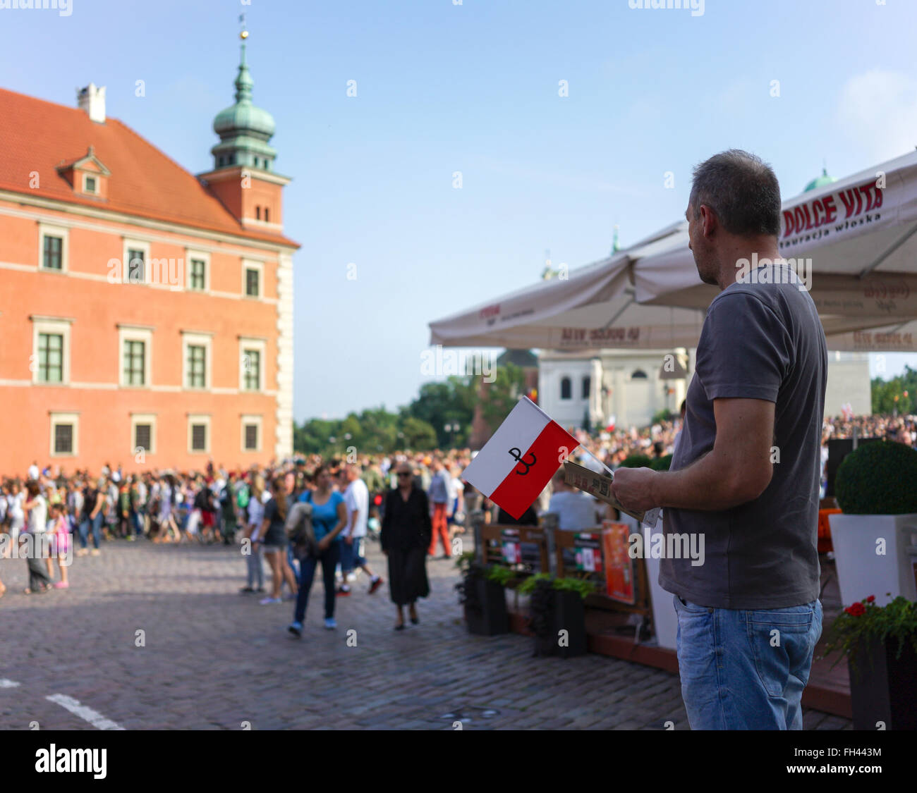 Commemoration of 71st anniversary of Warsaw Uprising 1944 (Poland Stock ...