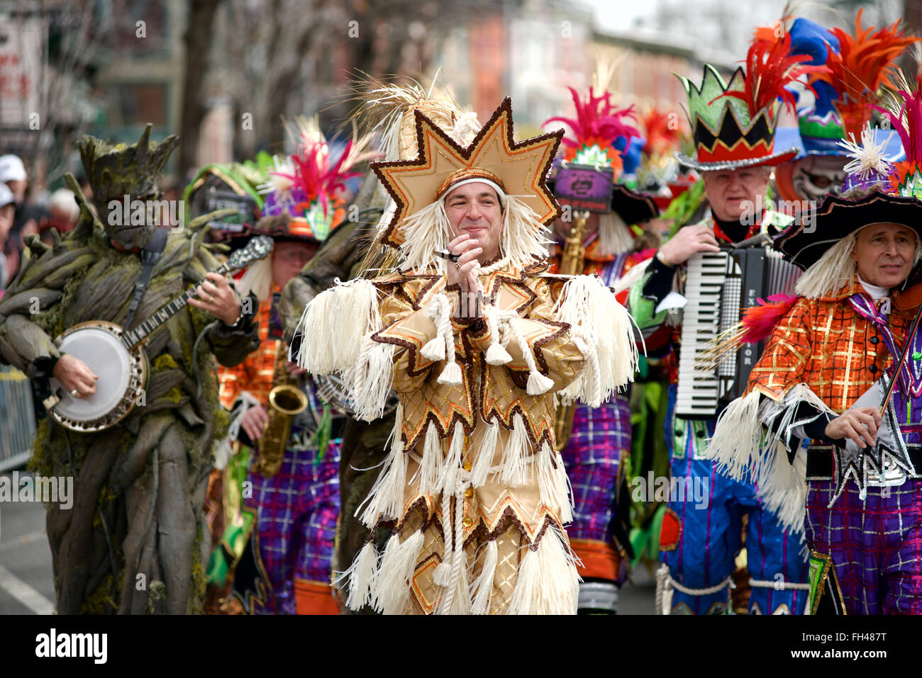 mummers and mardi gras