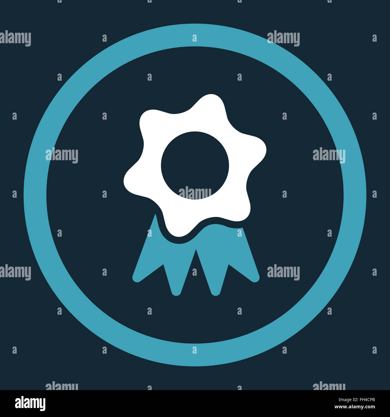 Award Seal Rounded Vector Icon Stock Photo - Alamy