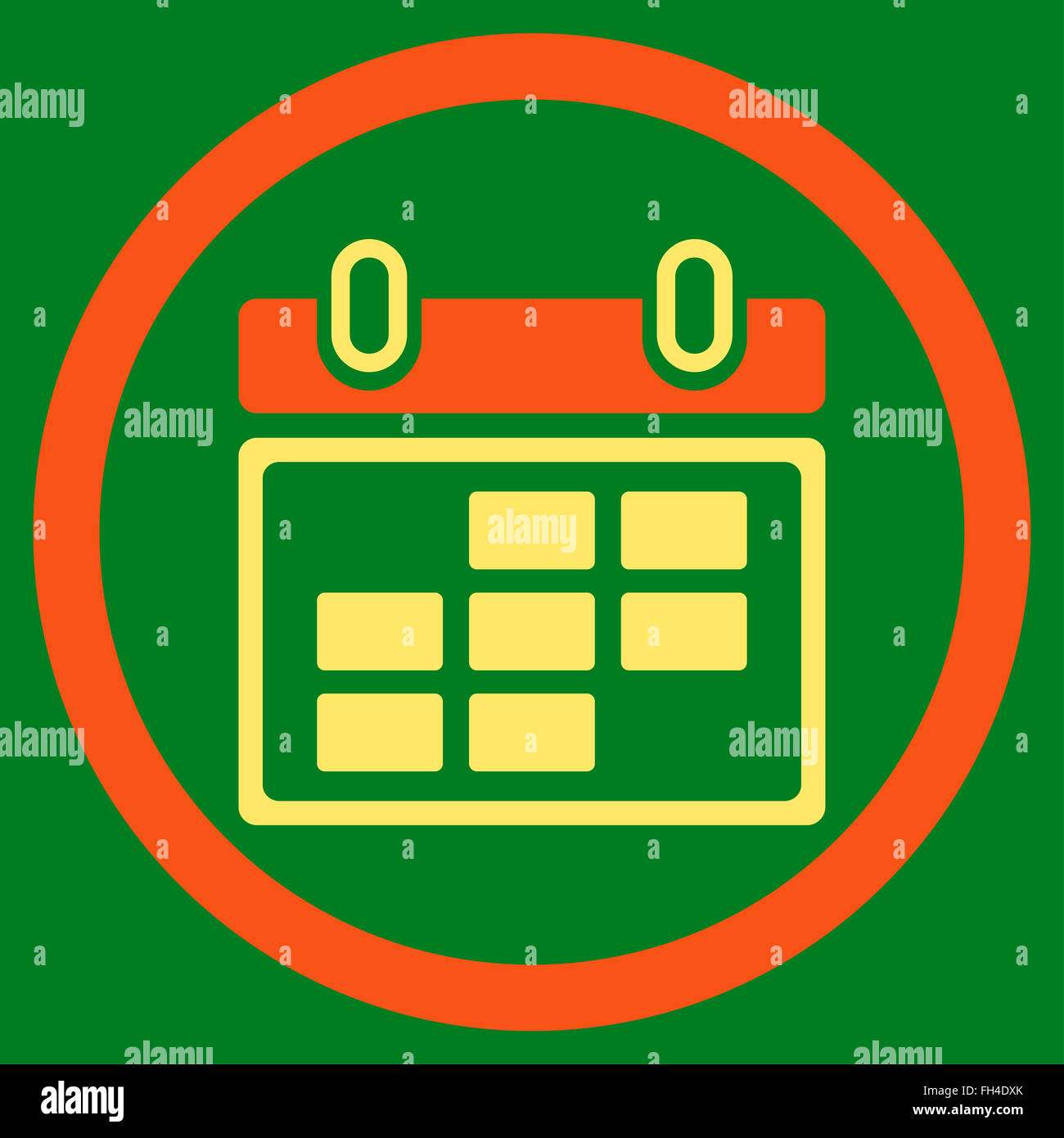 Month Syllabus Icon Stock Photo - Alamy