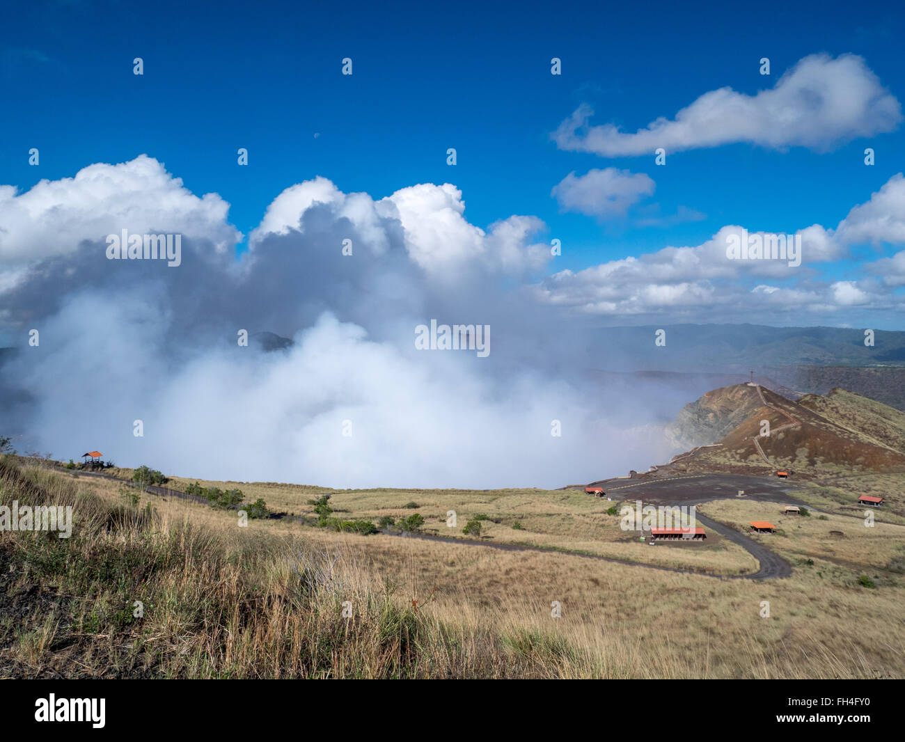 Vulkan Masaya in the near of Granada, Nicaragua Stock Photo