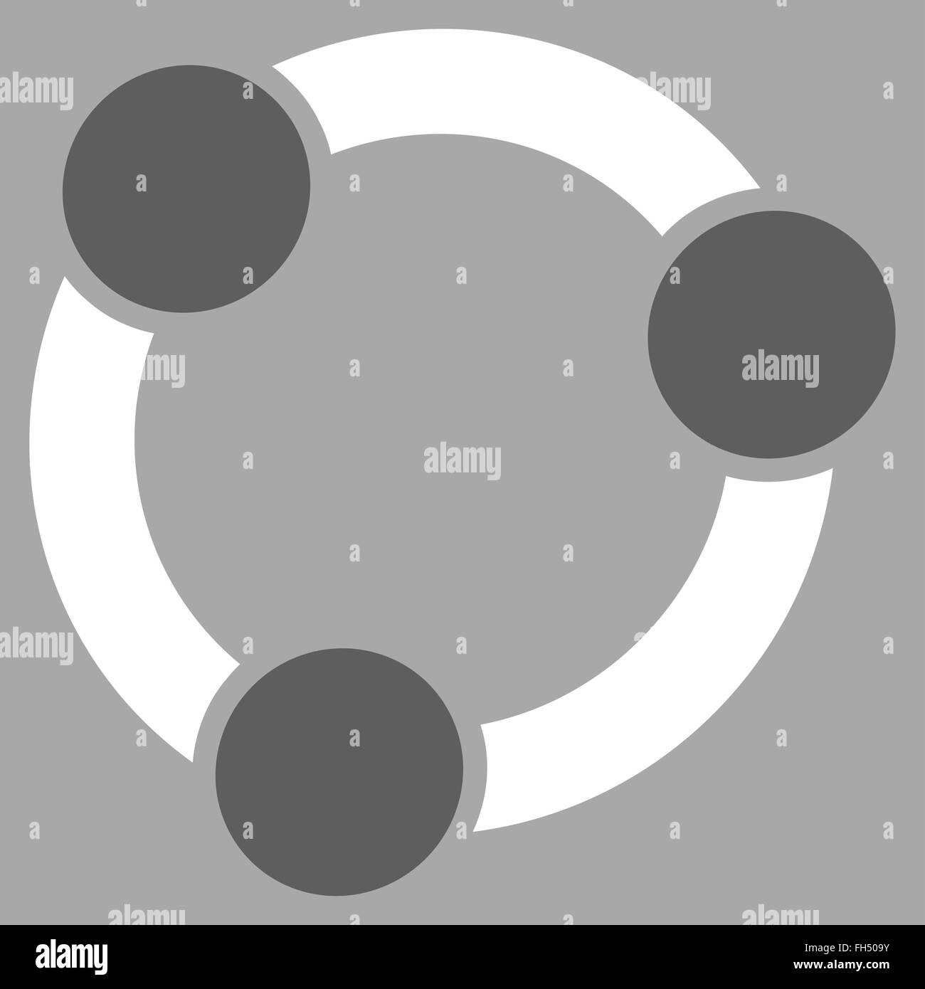 Collaboration Vector Icon Stock Photo - Alamy