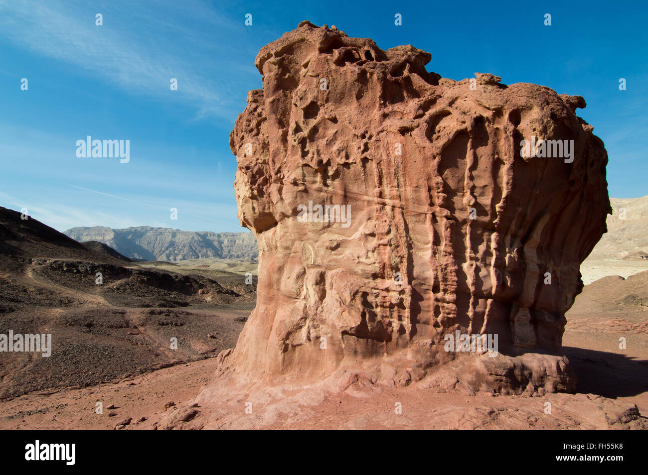 Red rock monument Stock Photo - Alamy