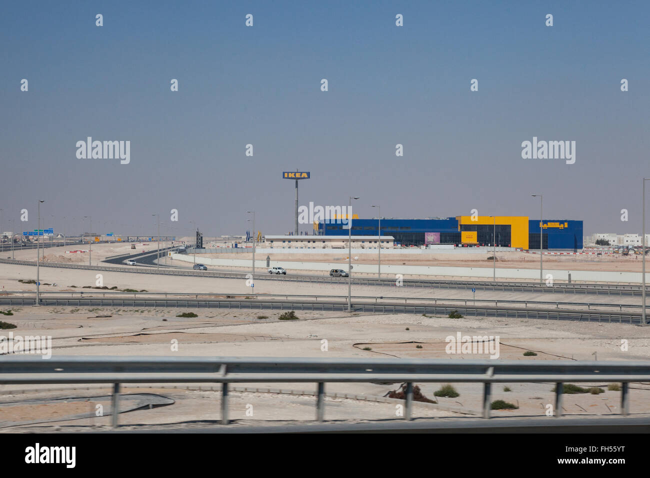 Ikea In The Desert Qatar Stock Photo 96615452 Alamy