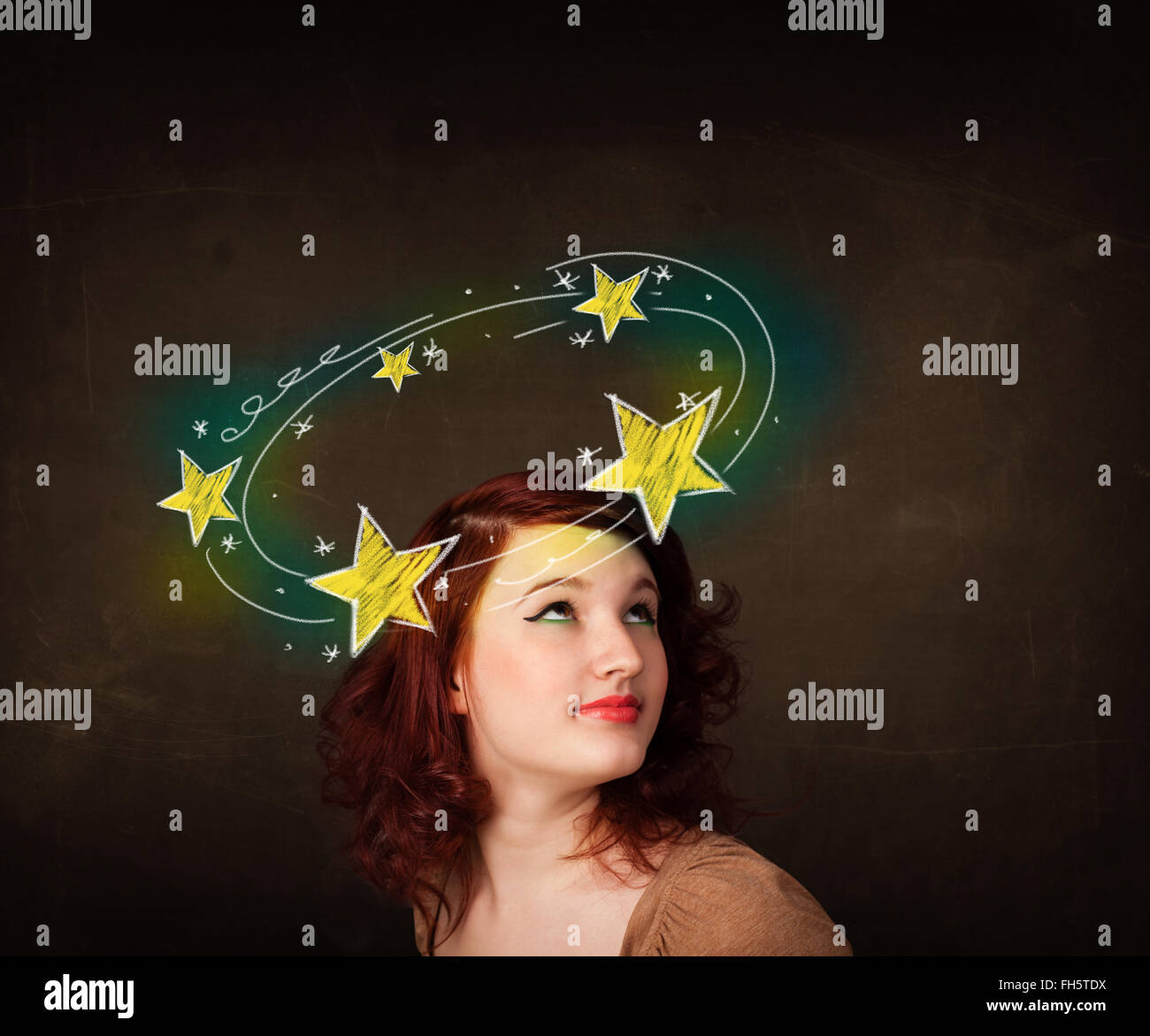 Seeing stars dizzy hires stock photography and images Alamy