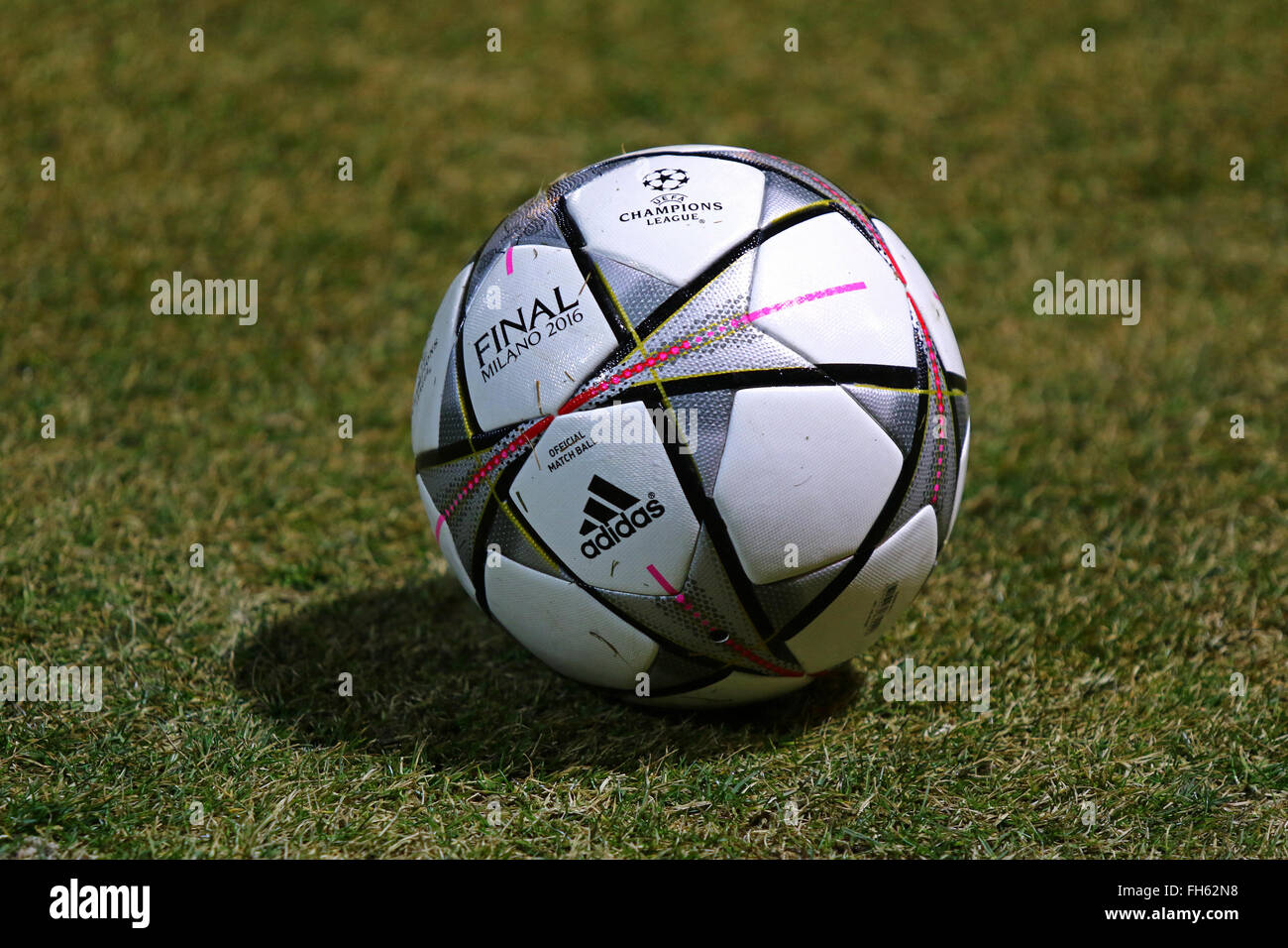 Close up of adidas champions league final football hi-res stock photography  and images - Alamy