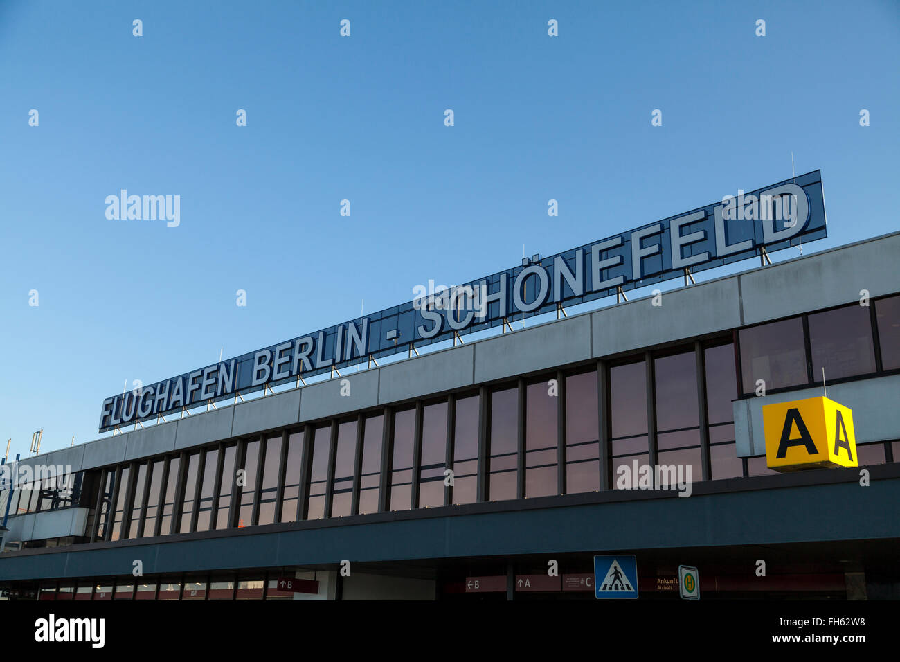 Airport Berlin Schoenefeld Stock Photo