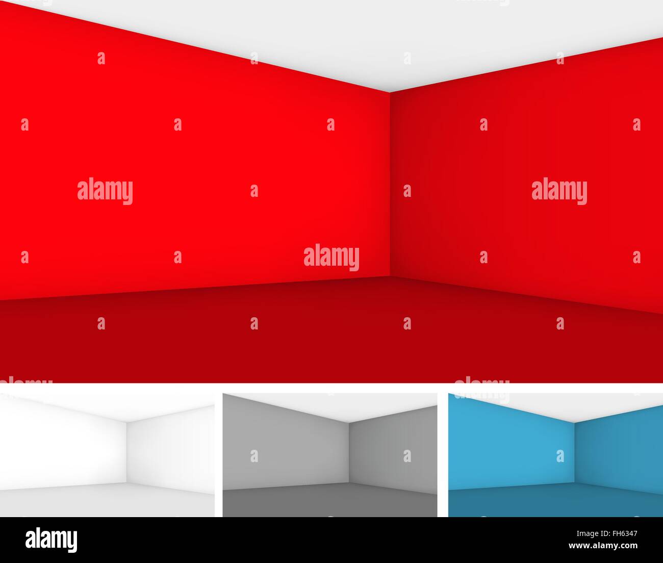 Empty room template Stock Vector Image & Art Alamy