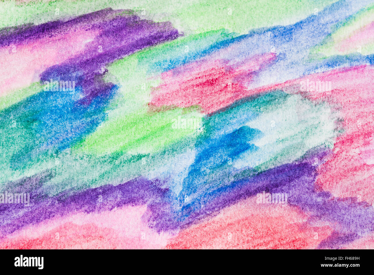 Abstract drawing painted with watercolor crayons. Texture to be use as