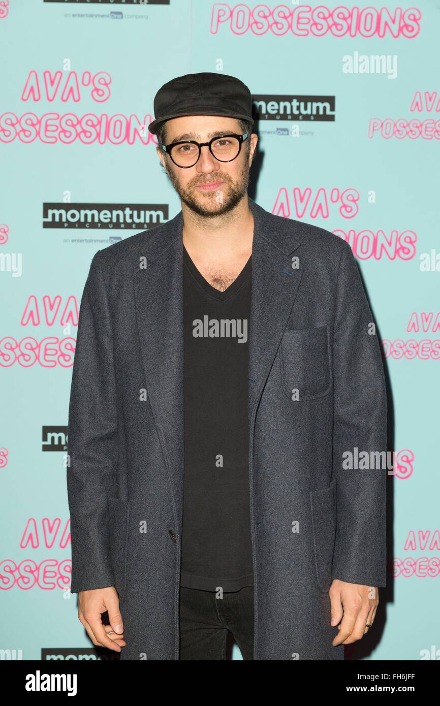 New York, NY, USA. 23rd Feb, 2016. Jordan Galland at arrivals for AVA'S ...