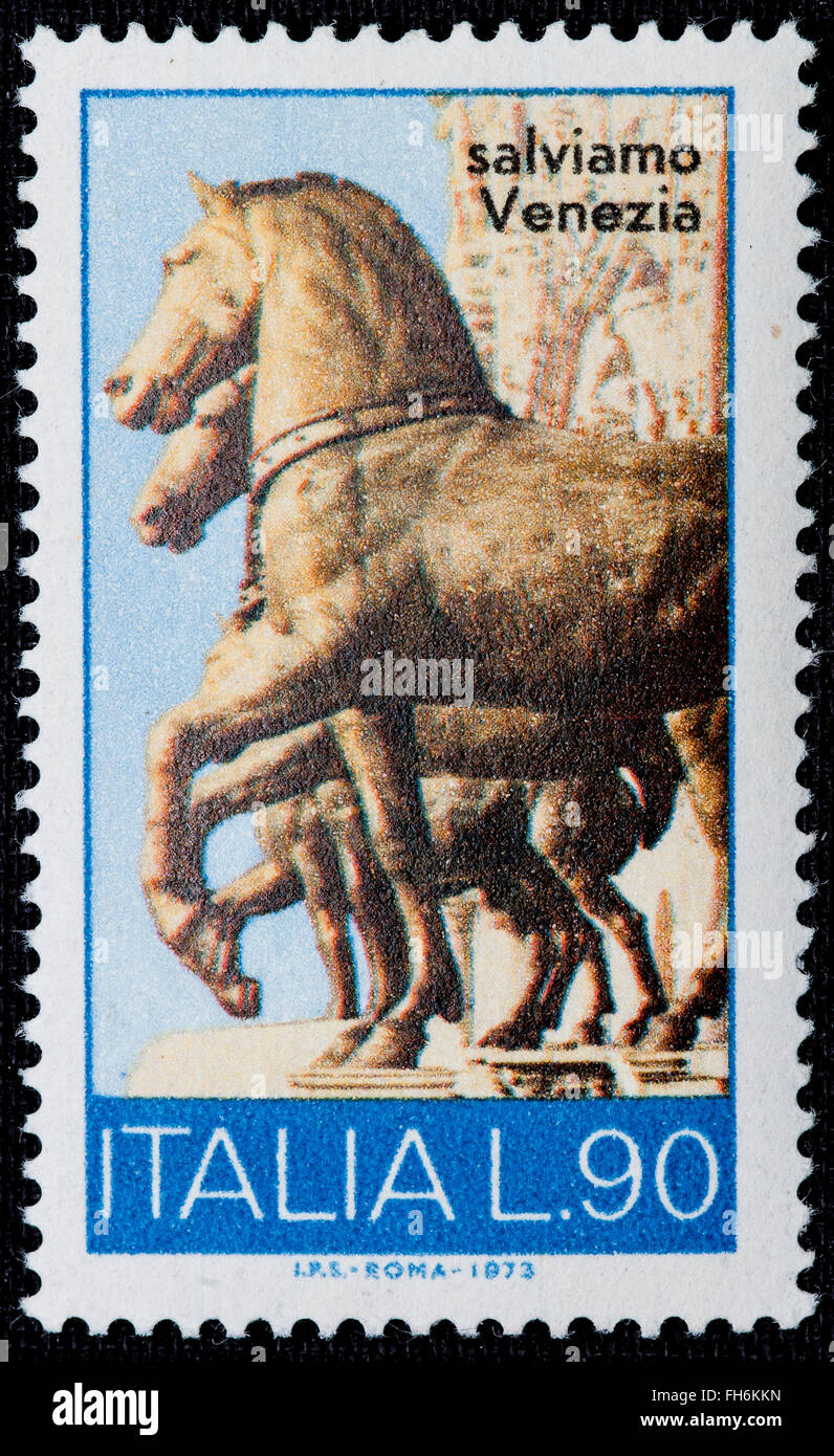 Italian Stamp Venice Stock Photos & Italian Stamp Venice Stock Images
