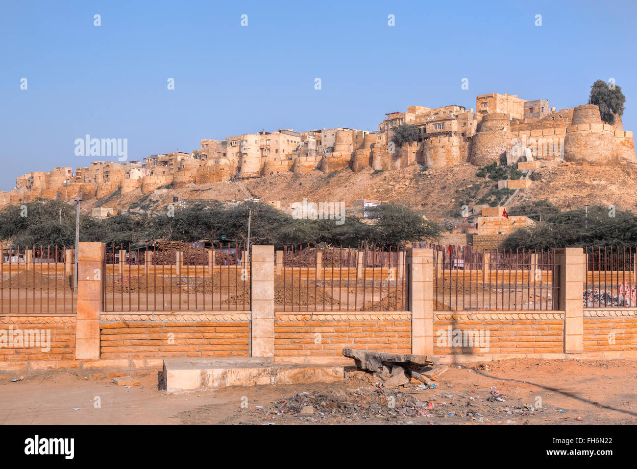 Jaisalmer Fort, Rajasthan; India; Asia; Stock Photo
