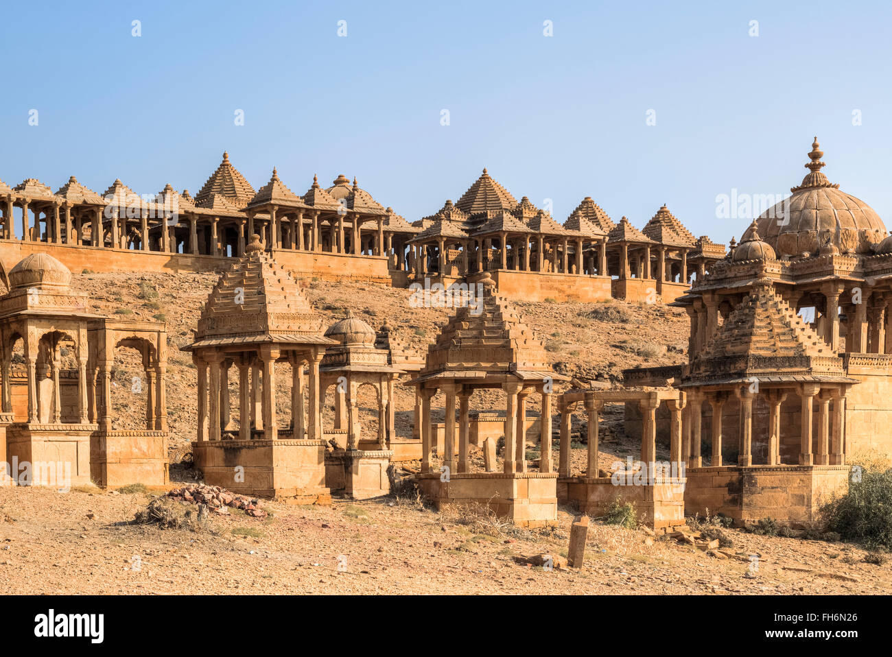 Bada Bagh, Jaisalmer, Rajasthan; India; Asia Stock Photo