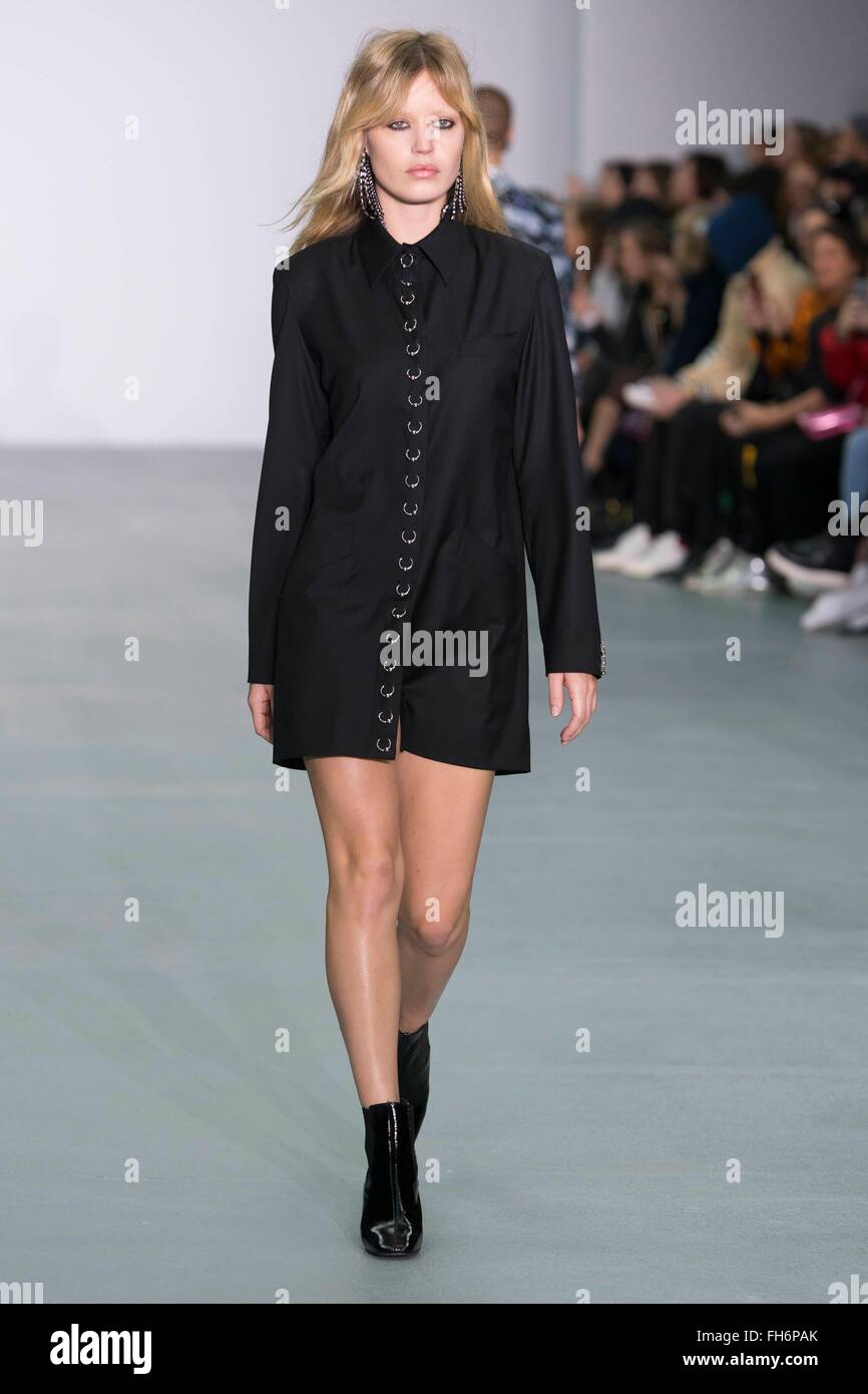 London Uk 23rd February 2016 Georgia May Jagger During Ashley London Uk 23rd February 2016 Georgia May Jagger During Ashley