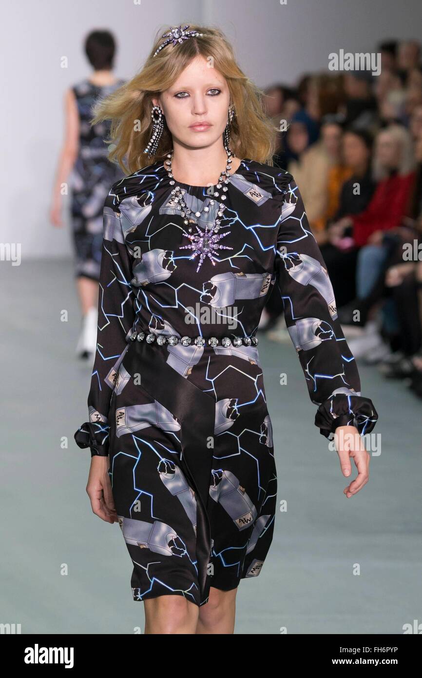 London Uk 23rd February 2016 Georgia May Jagger During Ashley London Uk 23rd February 2016 Georgia May Jagger During Ashley